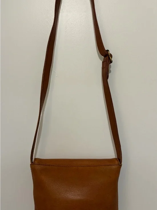 Vintage Coach Sonoma Flap Bag (#4919) Brown Leather Crossbody Bag - Picture 9 of 9
